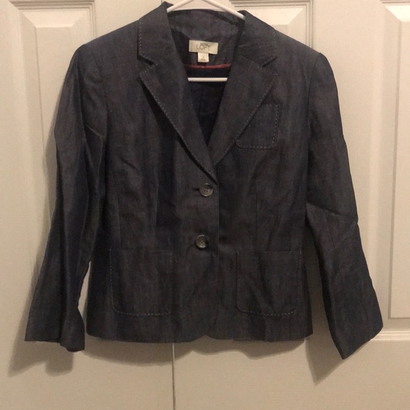 Ann Taylor LOFT Blue Blazer - Size 2 - Picture 1 of 4